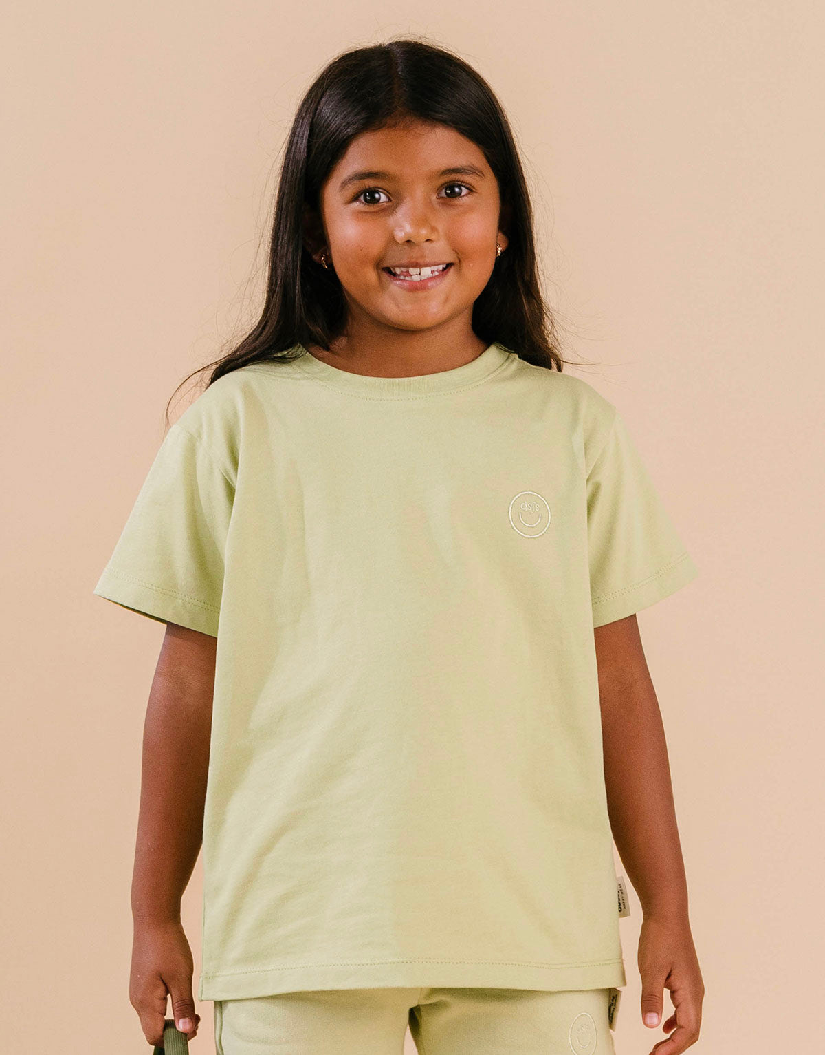 Camiseta infantil en 100% algodón peruano - Verde