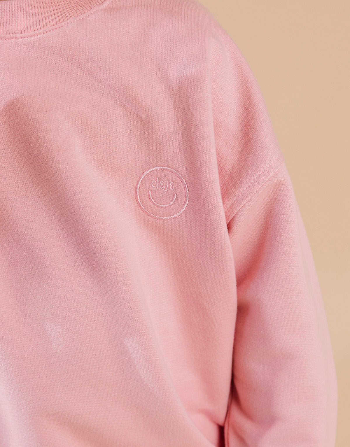 Buzo oversized adultos en 100% algodón peruano - Palo rosa