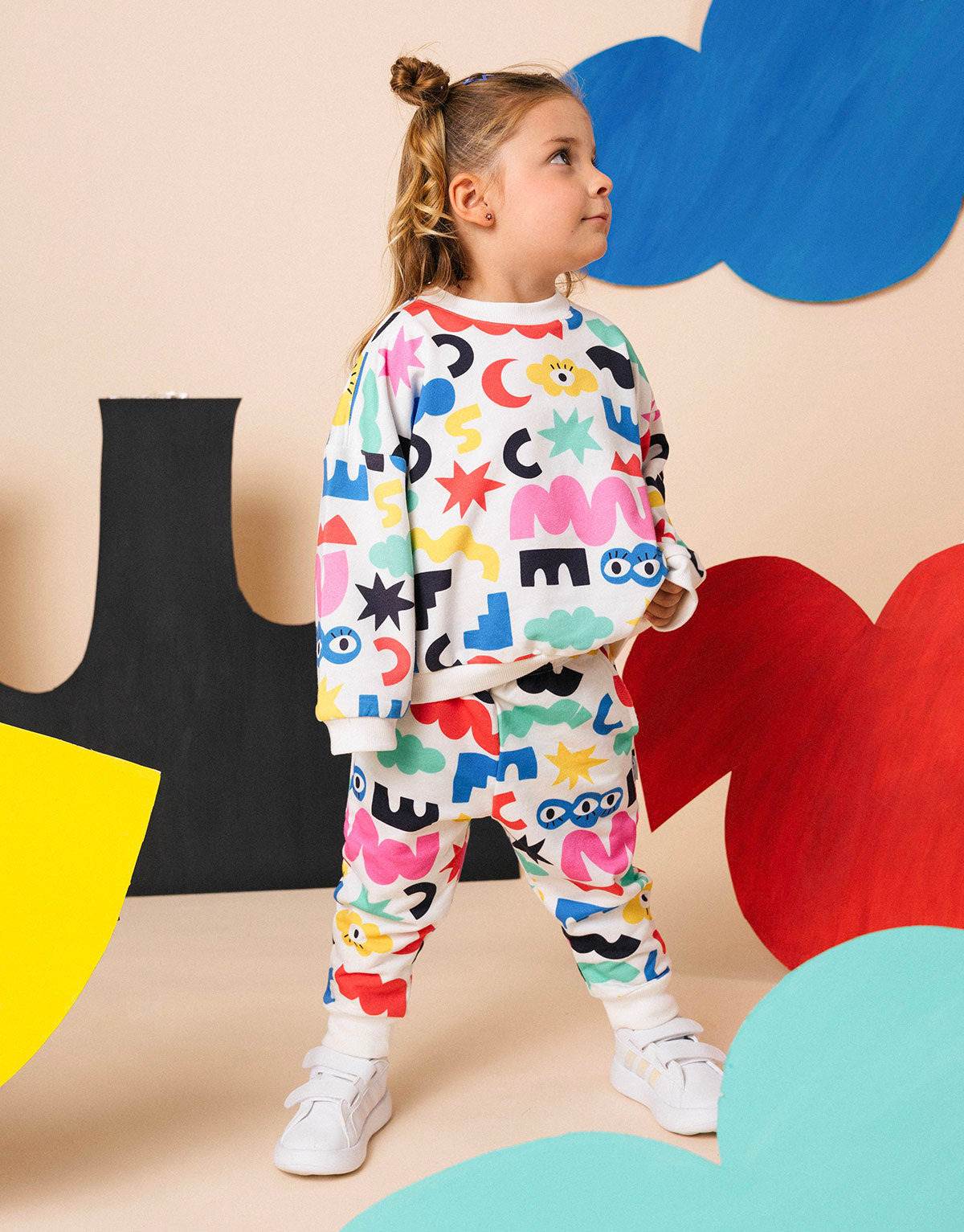 Conjunto para niñas y niños en algodón peruano - Elementos