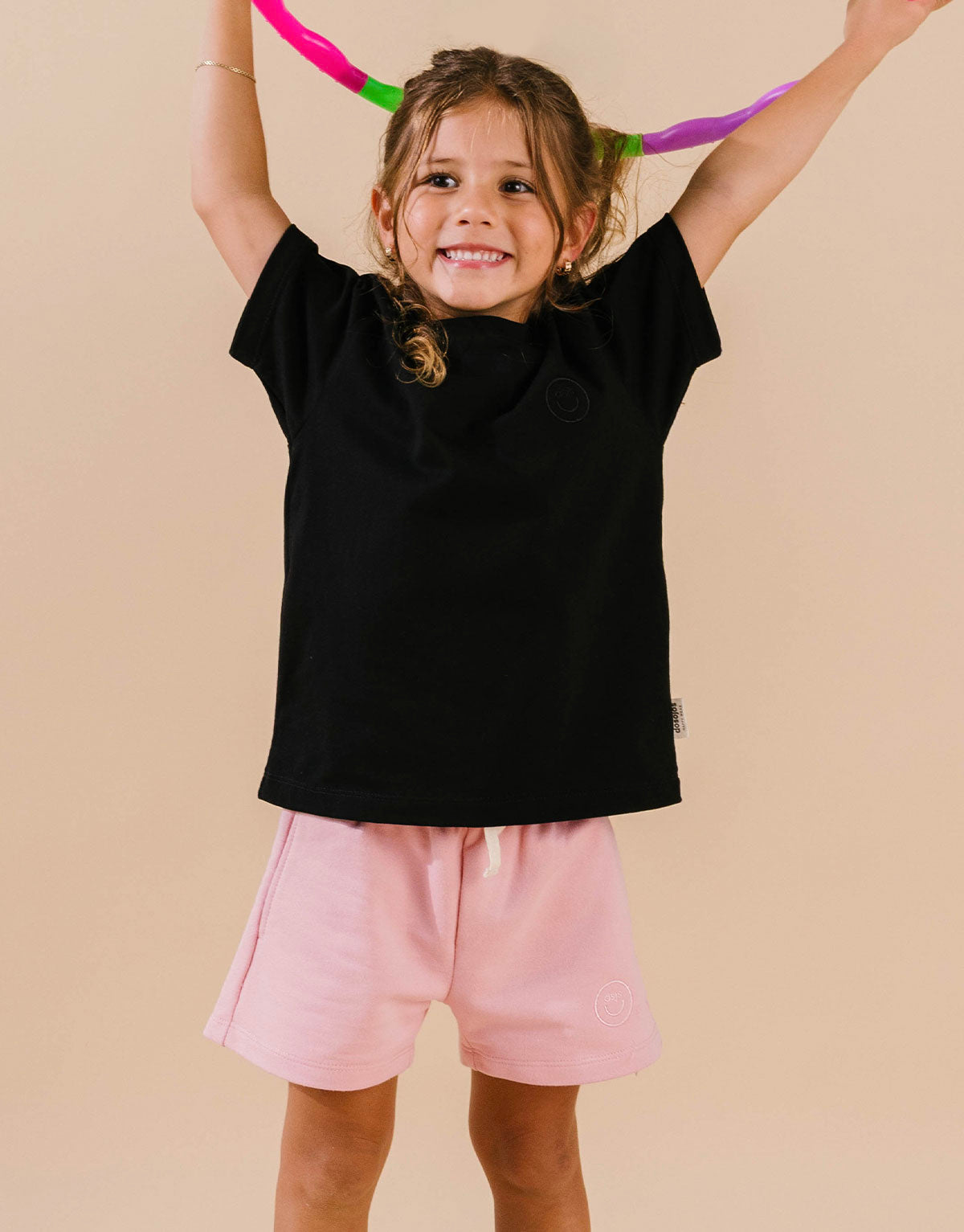 Short unisex en algodón peruano 100% - Palo de rosa